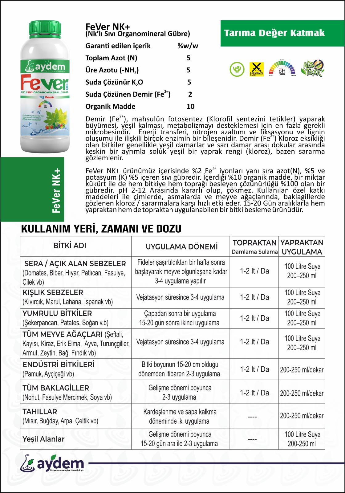 Fever NK+ Demir