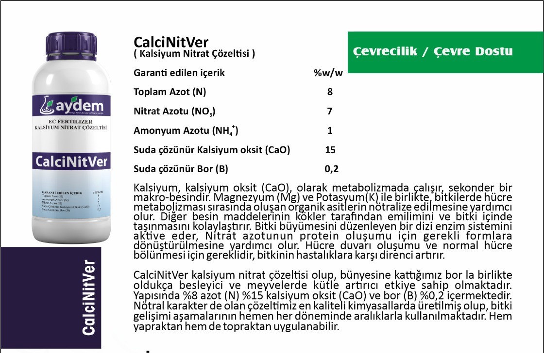 CalciNitVer (5-0-0)+B 